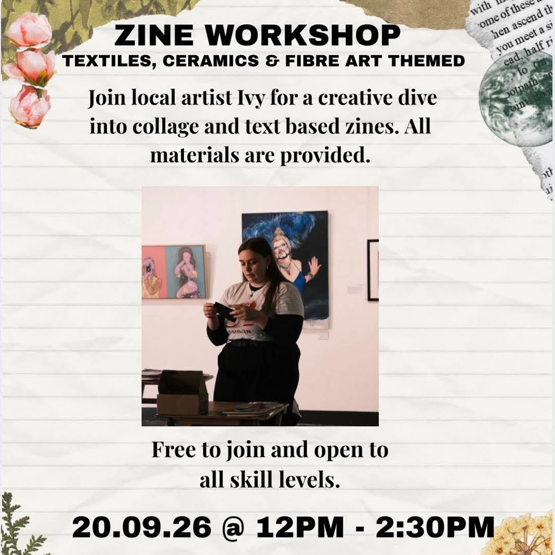 Zine Workshop with Ivy Foxall